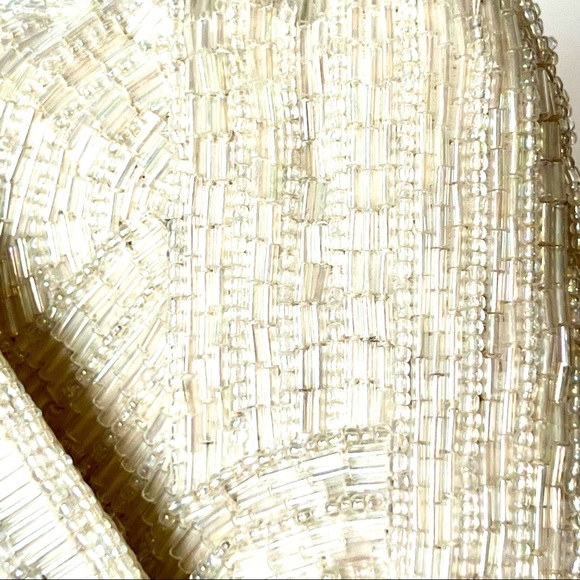 Vintage DELILL Beaded Evening Clutch Crossbody Bag - Picture 10 of 16